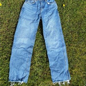 Reformation Light Blue Denim Jeans